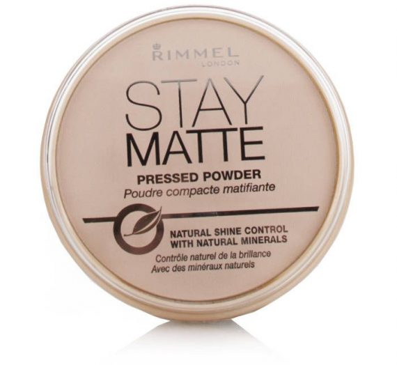Stay Matte Long Lasting Pressed Powder – Peach Glow