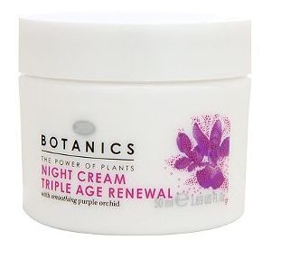 Botanics Triple Age Renewal Night Cream