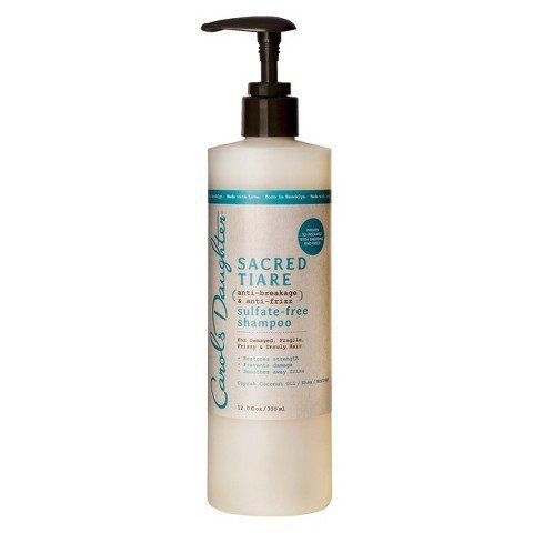 Sacred Tiare Anti-Breakage and Anti-Frizz Sulfate-Free Shampoo – 12 oz