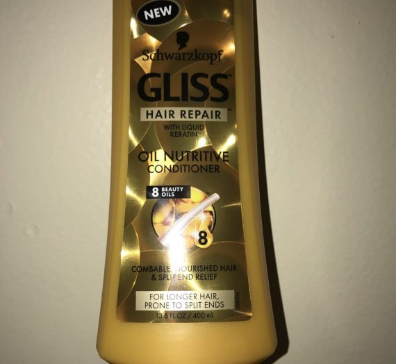 Gliss hair repair with liquid keratin oil nutritive conditioner
