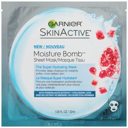 SkinActive Moisture Bomb Sheet Mask – The Super Hydrating Mask