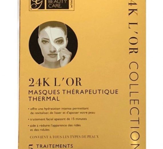 Global Beauty Care  (Premium) 24K Gold Spa Treatment Mask
