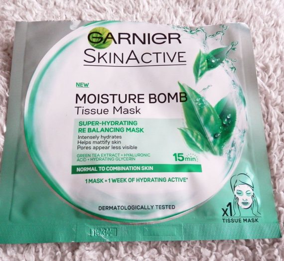 SkinActive Moisture Bomb The Super Hydrating Mattifying Sheet Mask