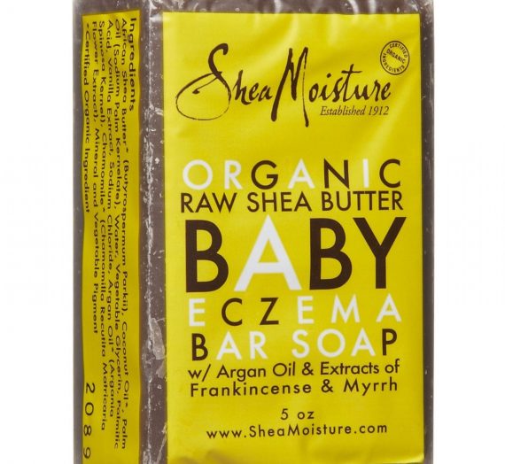Baby Eczema Bar Soap with Raw Shea, Chamomile, & Argan Oil