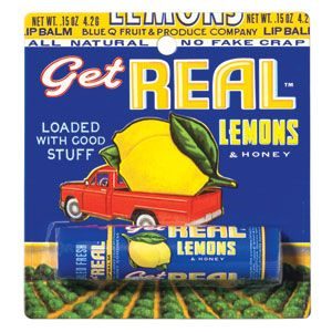 Get Real Lemons Lip Balm
