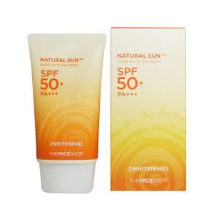 Natural Sun AQ super white sun cream SPF50PA+++