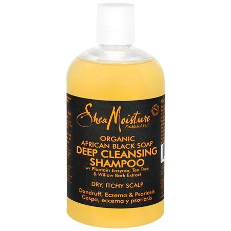 Organic African Black Soap Deep Cleansing Shampoo