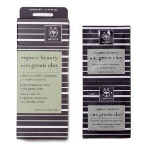 Apivita Express Deep Cleansing Face Mask with Green Clay