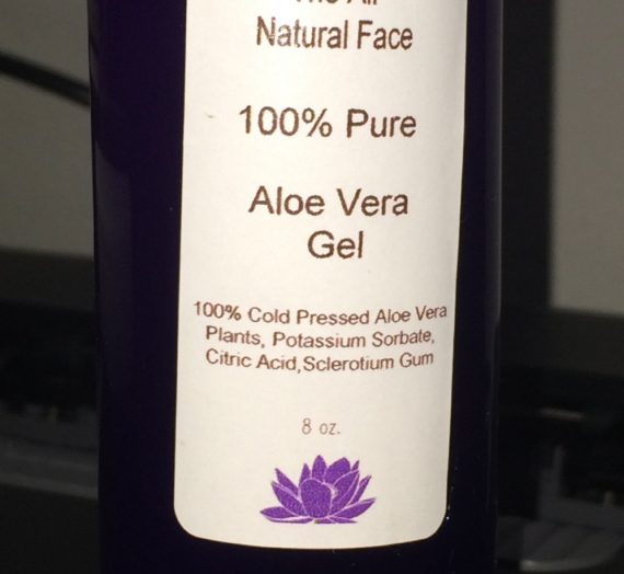 The All Natural Face – Aloe Vera Gel