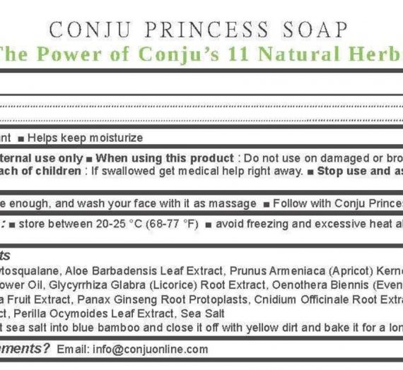 Conju Princess Soap