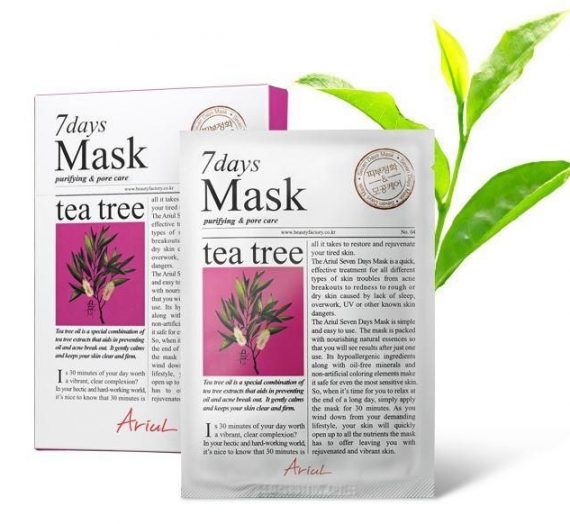 Ariul 7 Days Sheet Mask – Tea Tree
