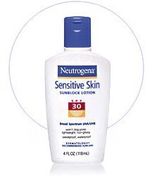 sensitive skin sunblock spf 30 [DISCONTINUED]