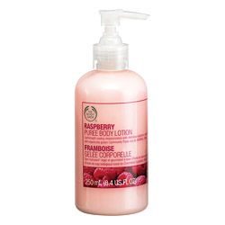 raspberry puree body lotion