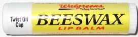 Walgreens Beeswax Lip Balm
