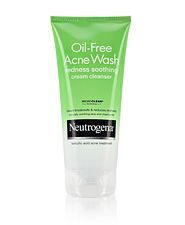 Oil-Free Acne Wash redness soothing cream cleanser