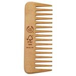 Wood Wide-Tooth Detangling Comb