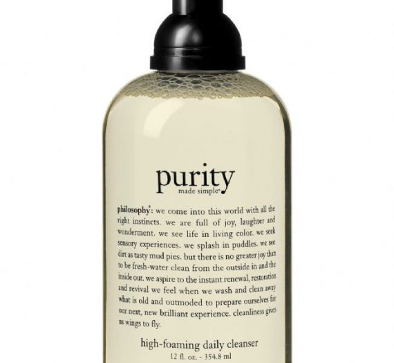 Purity Made Simple High Foaming daily cleanser