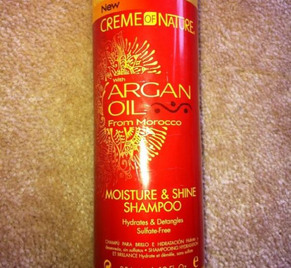 Cream Of Nature – Argan Oil Moisture and Shine Shampoo