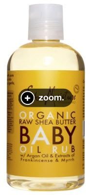 Raw Shea Butter Baby Oil Rub