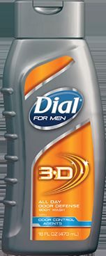For Men 3-D All Day Odor Defense Body Wash