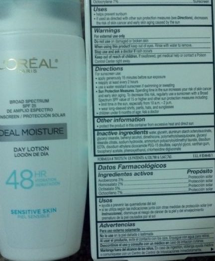 Ideal Moisture 48hr SPF25 Sensitive Skin