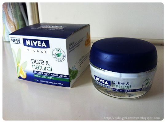 Nivea Visage Pure and Natural Regenerating Night Cream