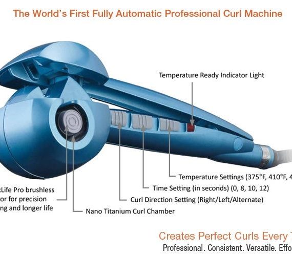 Miracurl Nano Titanium Professional Curl Machine