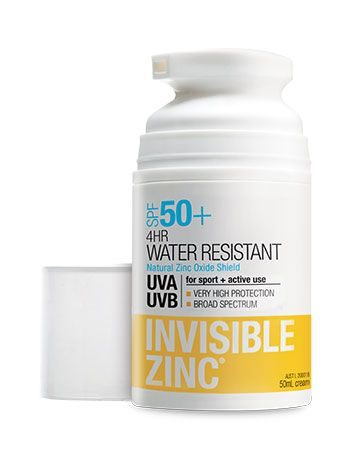 invisible zinc- 50 spf