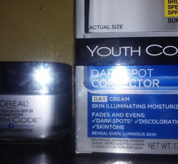 L’Oreal – Youth Code Dark Spot Correcting & Illuminating Day Cream