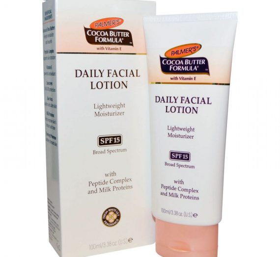 Cocoa Butter Formula Daily Facial Lotion with SPF 15