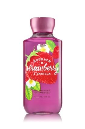 Bourbon Strawberry & Vanilla shower gel