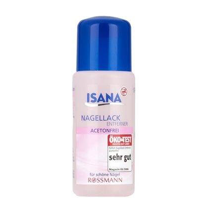 Isana Nail polish Remover acetone free