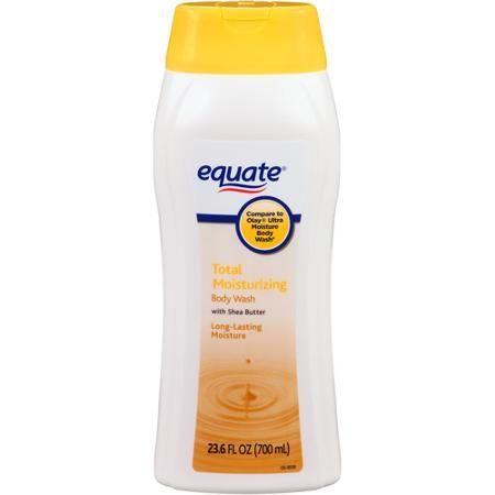 Equate Total Moisturizing Body Wash with Shea Butter