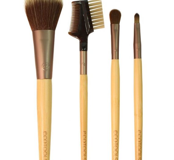 Touch-Up Makeup Brush Set – 4 Pieces