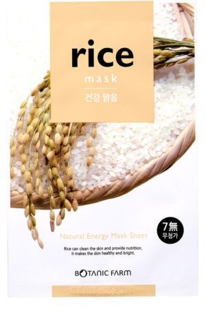 Botanic Farm – Natural Energy Mask Sheet (Rice)