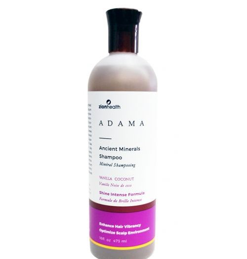 Zion Health Adama Ancient Minerals Shampoo Vanilla Coconut