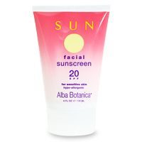 Facial sunscreen SPF20