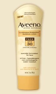 Active Naturals Continuous Protection Sunblock Lotion – Face SPF 30