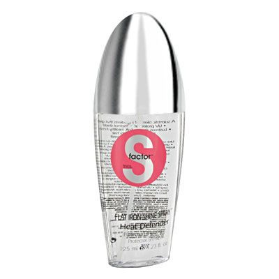S-Factor Heat Defender – Flat Iron Shine Spray