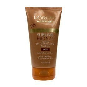 Sublime Bronze Tinted Lotion in Deep