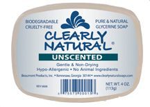 Clearly Natural – glycerine Soap