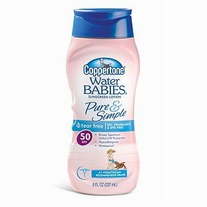 Coppertone Water Babies Pure and Simple, Sunscreen Lotion, SPF 50