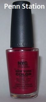 In a New York Color Minute Quick Dry Nail Polish