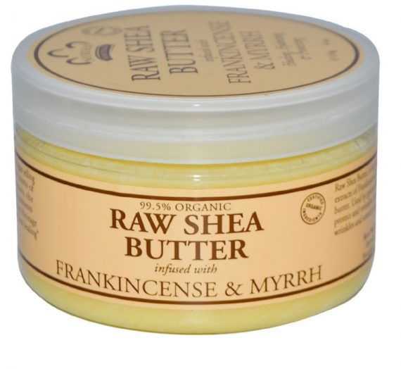 Raw Shea Butter, Infused with Frankincense & Myrrh