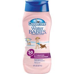 Coppertone Water Babies SunScreen Lotion SPF 50