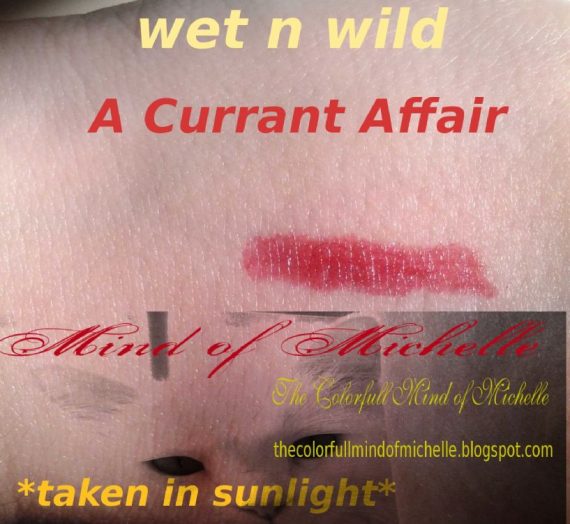 Megashield lipstick- A Currant Affair