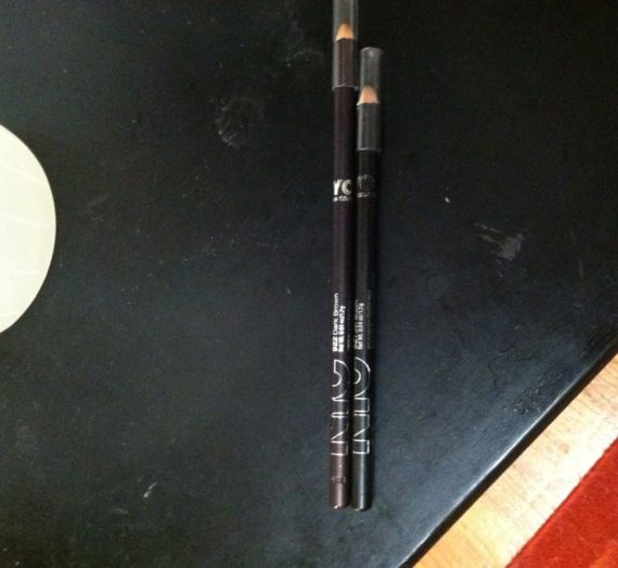 NYC – eyeliner and brow pencil in charcoal