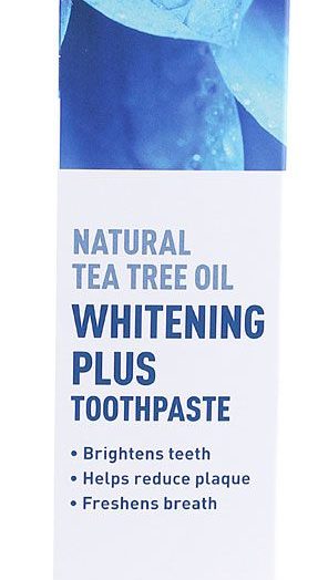 Natural Whitening Tea Tree Oil Toothpaste in Cool Mint