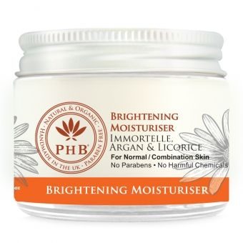PHB Brightening Moisturiser with Immortelle, Argan & Licorice