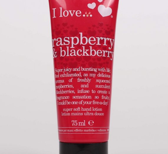 I Love – Raspberry and Blackberry Super Soft Hand Lotion
